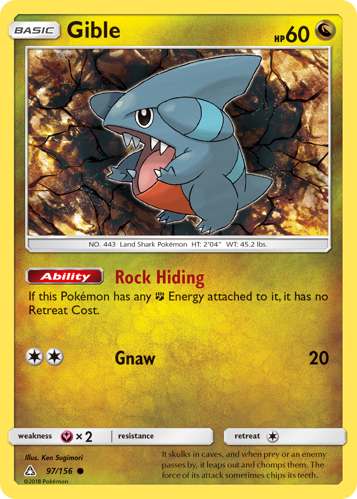 Ultra Prism Gible #97/156